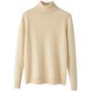 Thicken Velvet Turtleneck Sweater Women Korean Fashion Lined Warm Sueter Knitted Pullover Slim Top Winter Jersey Knitwear 2024