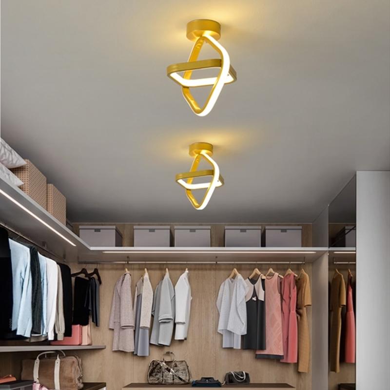 Современный светодиодный потолочный светильник для внутреннего освещения, проход в отеле, коридор, балкон, спальня, гостиная, столовая, скандинавский потолочный светильник