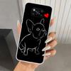 Черно-белый чехол для телефона с французским бульдогом для Xiaomi Poco X5 X6 X7 Pro F7 Ultra M7 Redmi 15 15C 13 13C 12 12C 10 10A 10C 9 9A 9C 9T