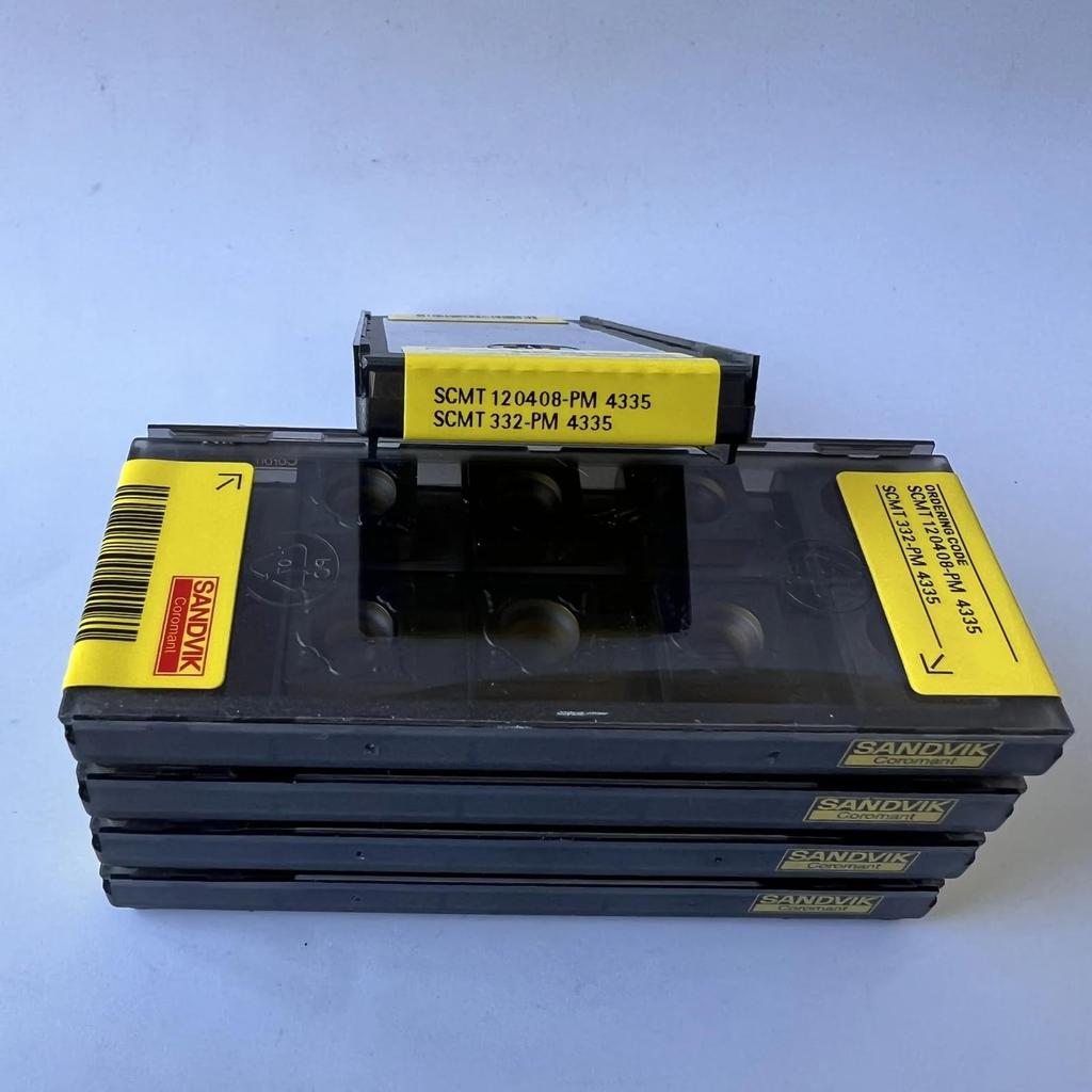 Original Sandvik / SCMT120408-PM 4335 / CNC Lathe Carbide Blade 10 PCS