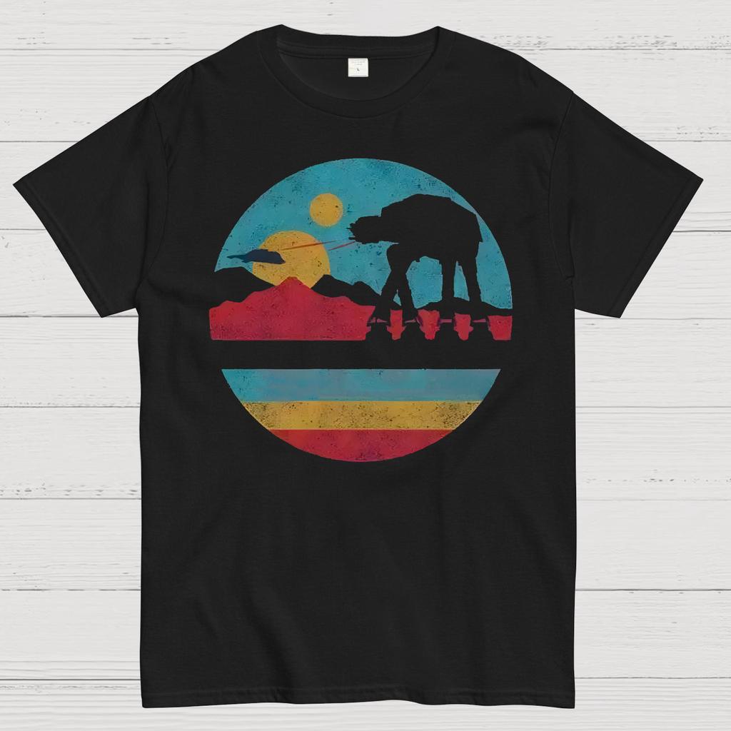 Retro Hoth Badge Cotton Summer Casual Cool Loose T-Shirt