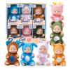 6/8Pcs Set Sleeping Mini Baby Dolls Reborn Lifelike Toys Cute Adorable Dolls With Butterfly Crocodile Sunflower Comfort Toy Gift