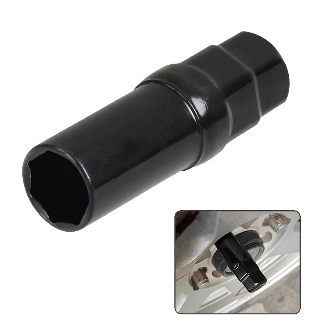 7-шлицевой привод для гайки, ключ-тюнер, инструмент, гнездо для снятия колесной гайки, 16,5 мм, замена, 7-точечный ключ для гаек-секреток колеса
