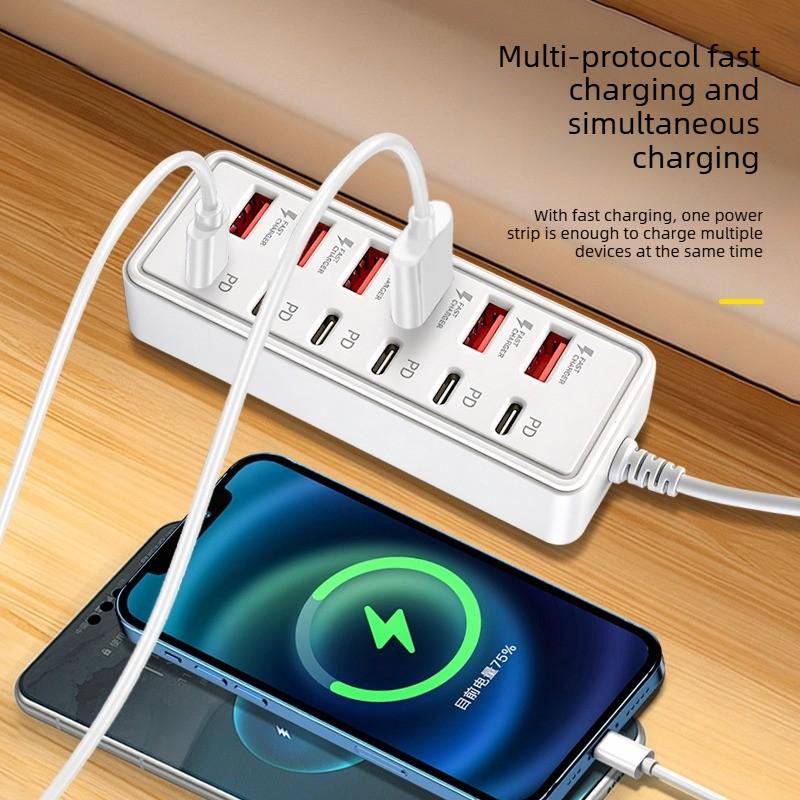 12 Ports Fast Charger Multi-port Harging Plug Compatible with IPhone Android