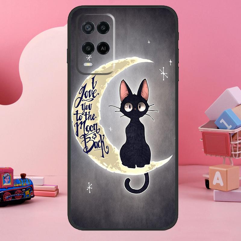 Люблю тебя до Луны и обратно Художественный чехол для Oppo A5 Pro A15 A17 A57 A77 A18 A38 A58 A78 A98 A94 A74 A54 A16 A76 A96 A40 A60 A80