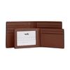 COACH 3 IN 1 WalletSignature 12 Brand letter print Exquisite pebbled leather wallet Unisex couple style Retro brown retro brown