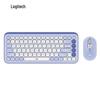 Logitech КОМБО ИКОНА ПОП Беспроводной набор клавиатуры и мыши