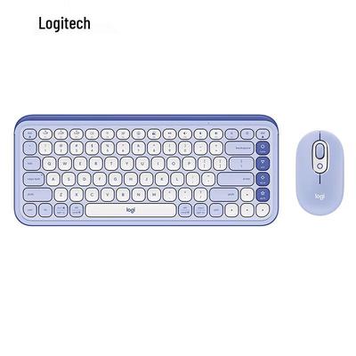 Logitech КОМБО ИКОНА ПОП Беспроводной набор клавиатуры и мыши