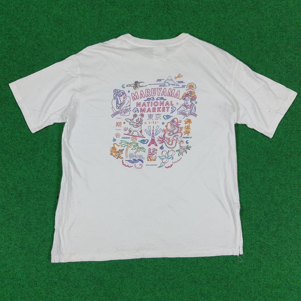 Vintage Keita Maruyama National Market Japan Art Graphic Tshirt