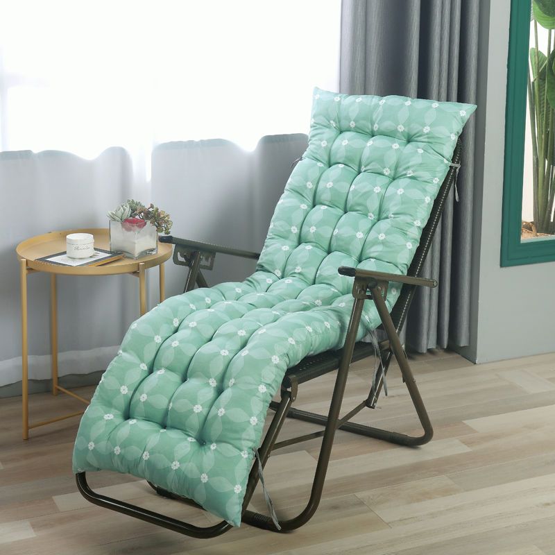 New Long Cushion Recliner Rocking Chair Cushion Thick Seat Cushion Rattan Chair Sofa Cushion Garden Chair Cushion Tatami Mat