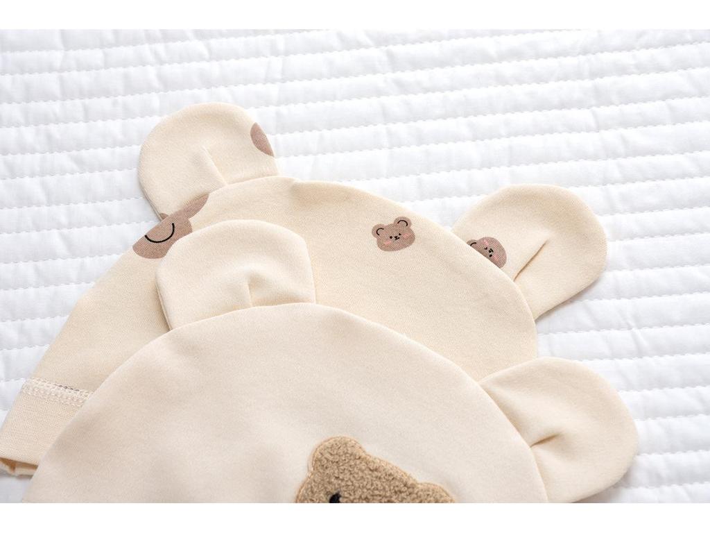 Шапочка без косточек для новорожденного 0-3 месяцев - Сезон весна-осень