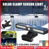 New Outdoor Solar Clip On Light With Motion Sensor IP65 Waterproof Fence Lights With 36 LEDs Portable Solar Powered Security