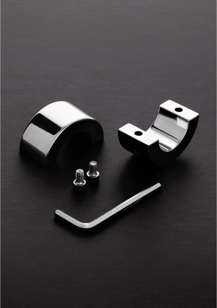 Steel - Oval Testicle Stretcher 3.0 Cm