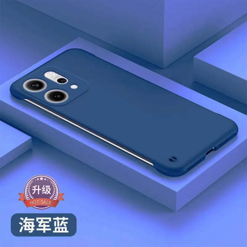 Применимо к чехлу для мобильного телефона opporeno11pro, безрамочный жидкий чехол Reno11 противоударный, продвинутое ощущение твердый por.