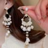 Женские серьги GemChic, изысканные серьги с цветком ландыша, серьги с цирконом, легкие роскошные милые серьги, ювелирные изделия на день рождения, Рождество, подарок