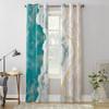 Waves Bohemian Gradient Modern Window Curtains for Living Room Bedroom Curtain Kitchen Treatment Blinds Drapes