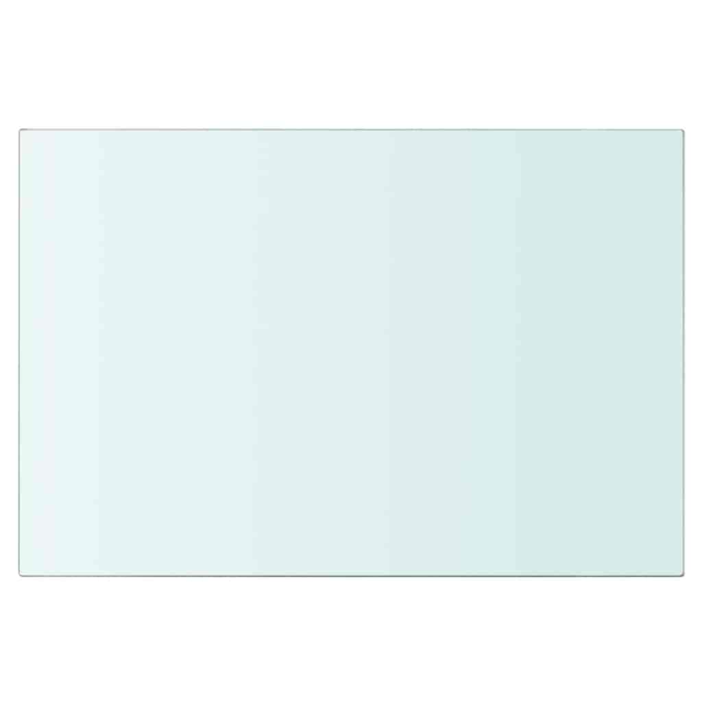 Glass Shelf Panel Transparent 20 x 30 cm