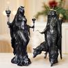 Hekate Niktipolos Sculpture Wear Resist The Witch of Night Statue Multi-Purpose Hecate Resin Sculpture Ornament Halloween Gifts