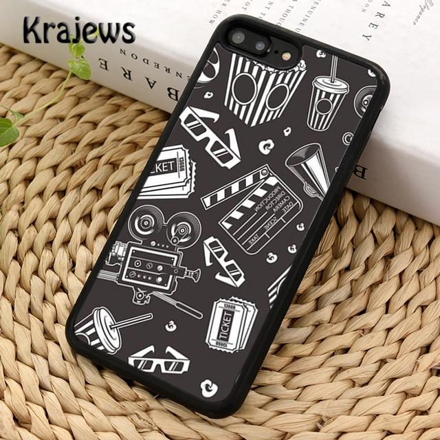 Krajews Film Movie Clapperboard Clapper Board Phone Case Cover For iPhone 17 Air 16 15 14 plus 11 12 13 pro max coque