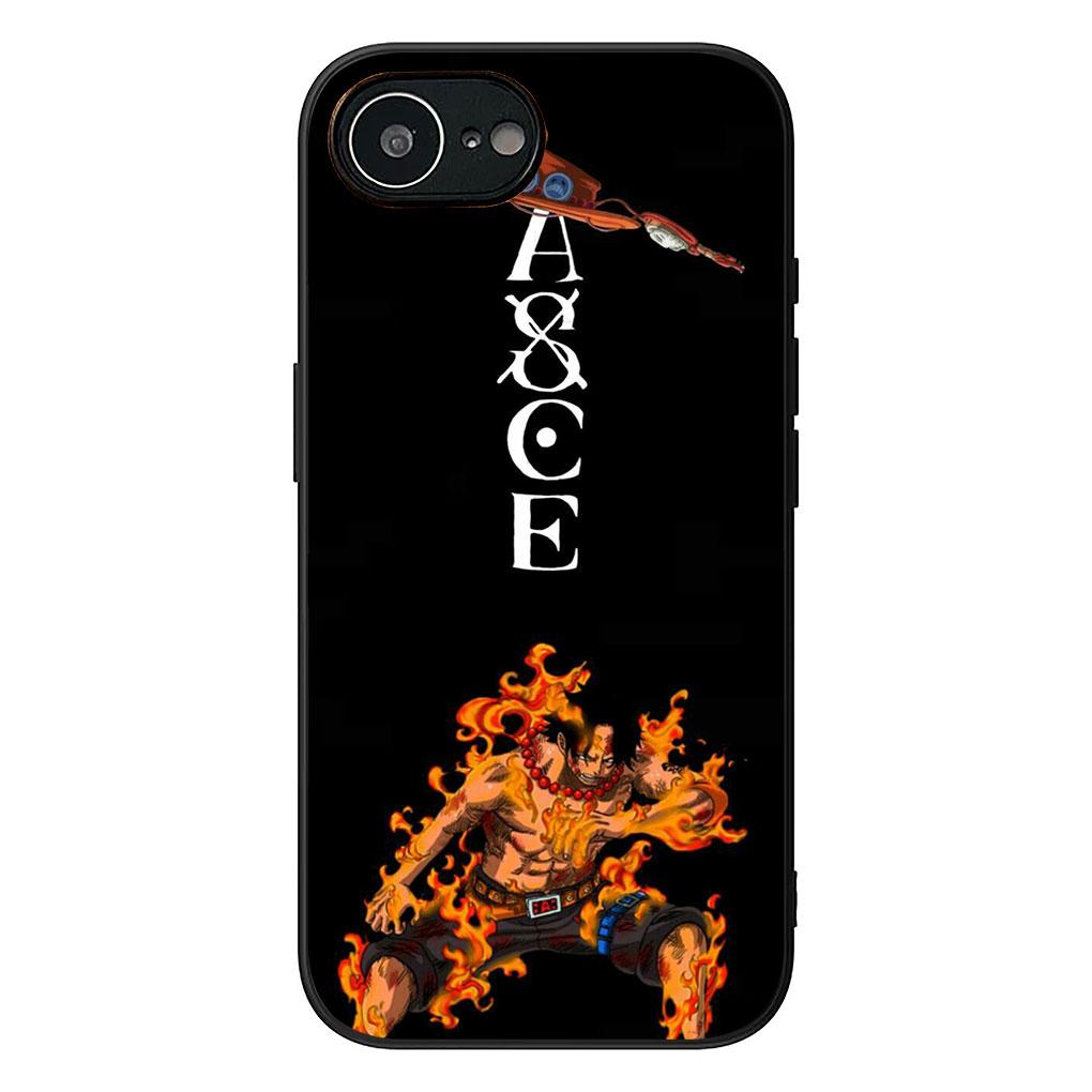 Cover for Samsung Galaxy A05 A06 A14 A50 A51 A52 A12 A13 A17 A70 A07 A25 A26 A56 A23 M53 Case Portgas D Ace One Luffy Piece Zoro