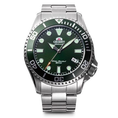 Orient Mako Автоматические часы для дайвинга с японской гарантией, Мужские, Зеленые, RN-AC0K02E, Производителя