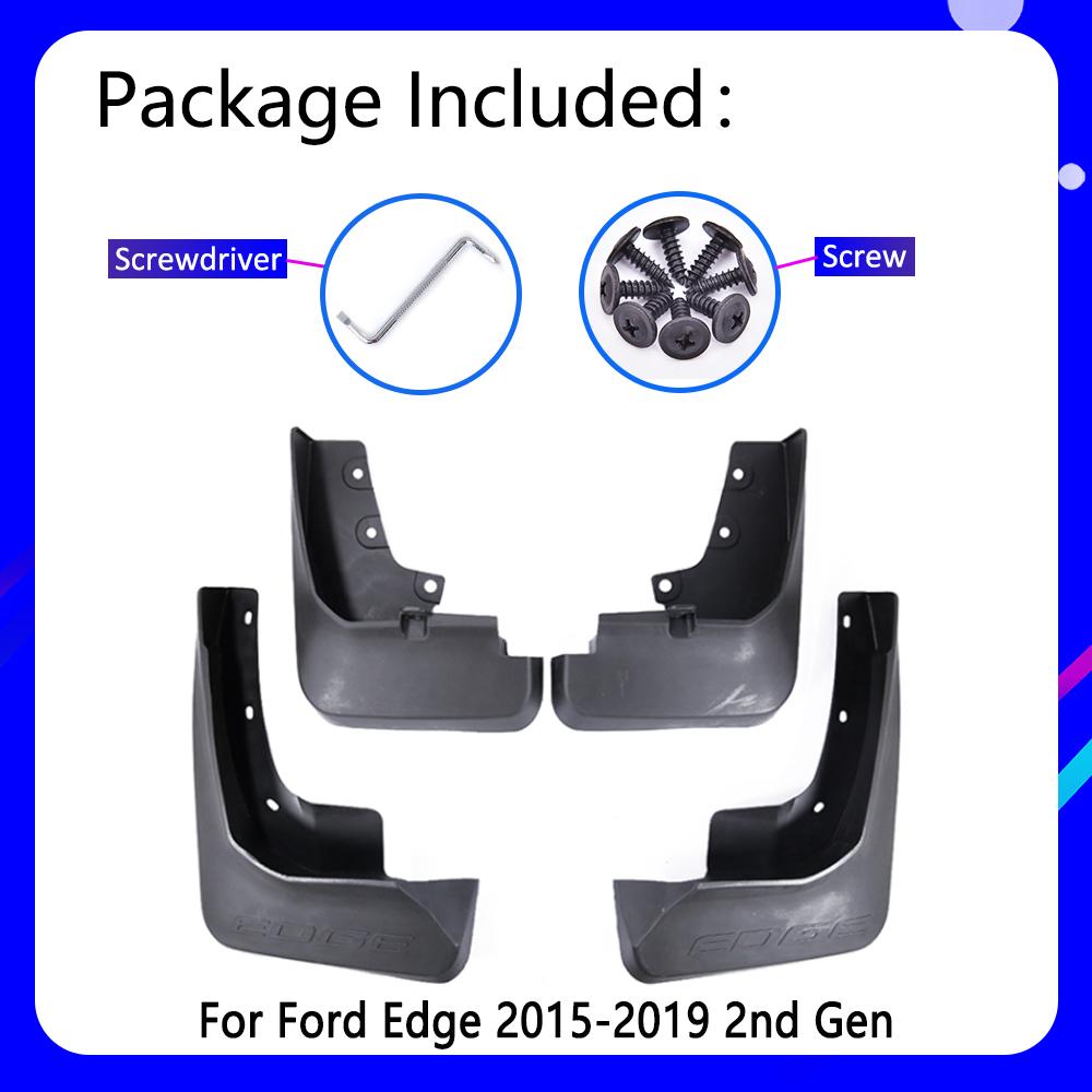 Брызговики подходят для Ford Edge 2015 ~ 2016 2017 2018 автомобильные аксессуары брызговик Fender авто замена