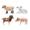 Animals Model Animals Statue Resin Mini Animals Figurine Cute Miniature Figurines