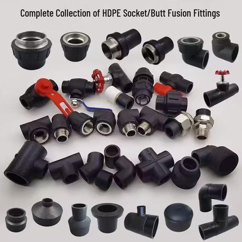 Jinghng PE Electrofusion Straight Coupling