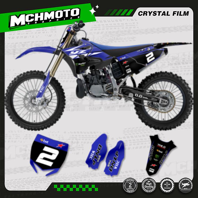 MCHMFG Мотоциклетные наклейки на пластик Для YAMAHA YZ125 YZ250 YZ 125 250 2015- YZ250X 2016-
