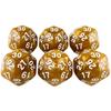D30 игральные кости многогранные игральные 1 шт 30-гранные игральные кости для настольных игр развлечения аксессуары