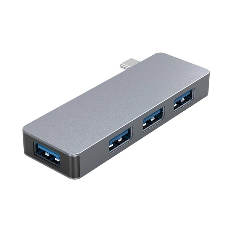 4-в-1 USB 3.0 концентраторы с быстрой передачей данных и корпусом из алюминиевого сплава для ноутбуков, настольных ПК, офисного использования