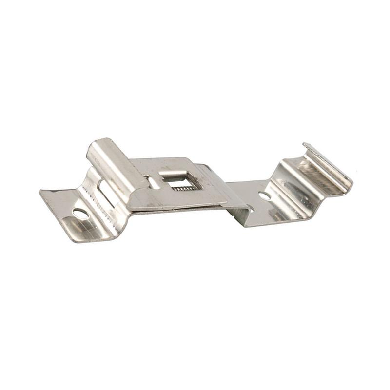 2Pcs Silver an Car License Plate Holder Bracket License Plate Clip Car Loading Bracket For Standard License Plate 11*52cm