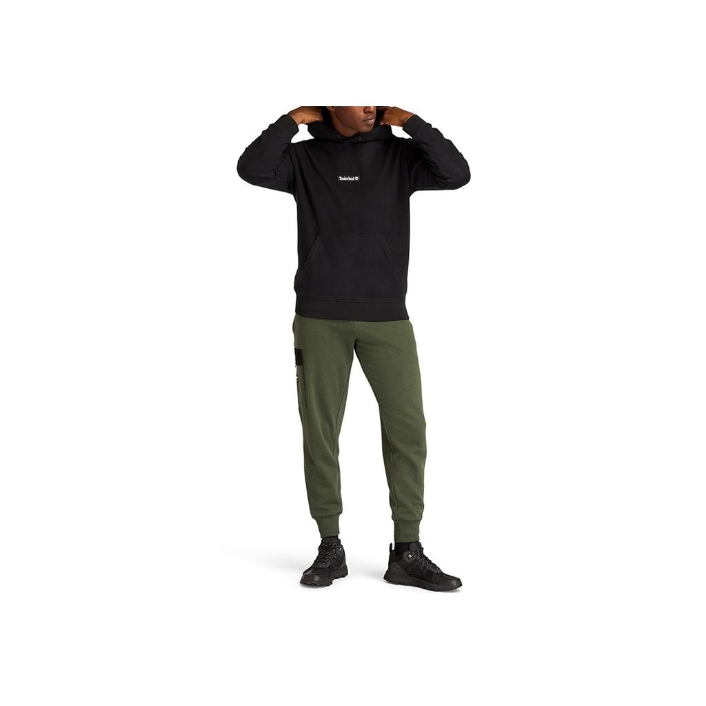 Timberland Толстовка с капюшоном на флисовой подкладке, мужская толстовка, черная A22GC-001