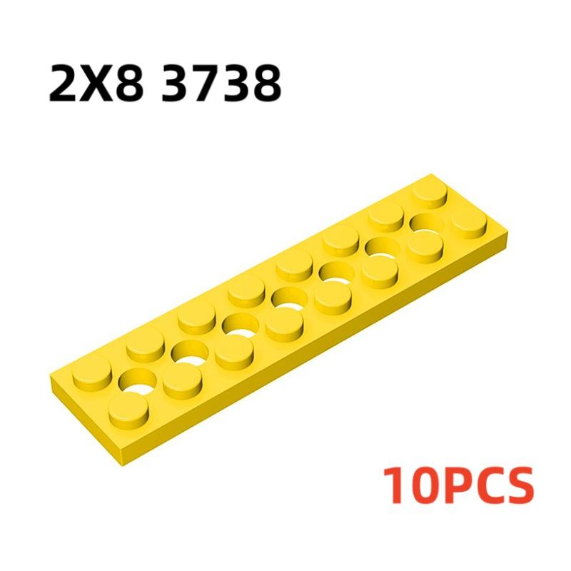32001 3709 3738 Пластина 2x6 2x4 2x8 с отверстиями Кирпичики Игрушки Для Технических Конструкций Блоки Игрушки Для Детей Подарок 43857 DIY MOC