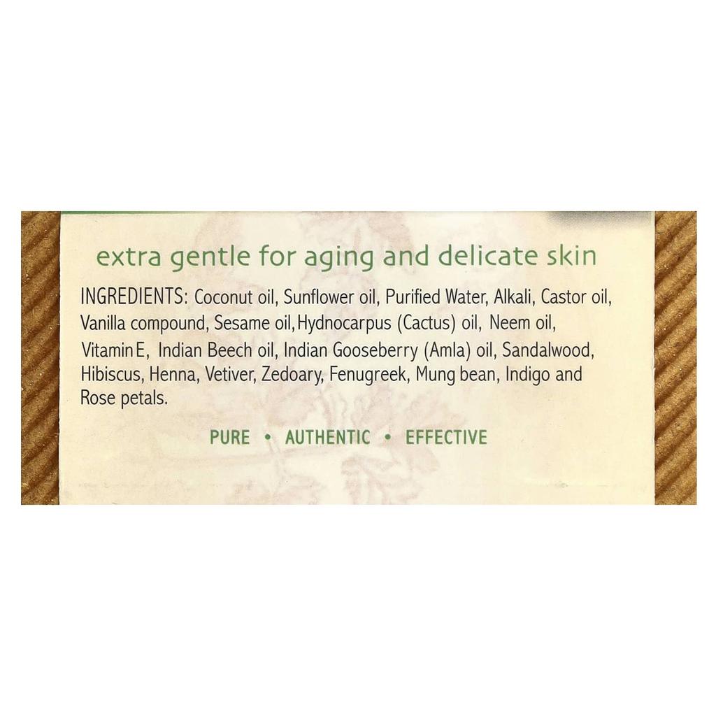 Auromere Ayurvedic Soap, Vanilla-Neem, 2.75 Oz (78 G)