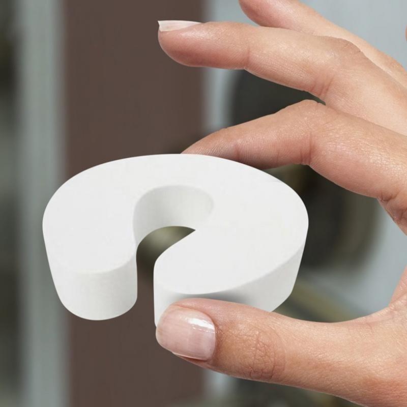 2PCS Foam Door Stopper Finger Pinch Protector Children Kids Safety Accessories