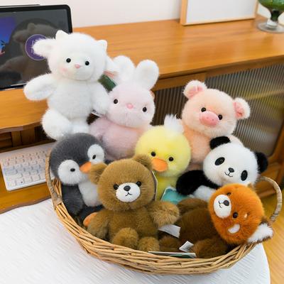 Мягкие плюшевые игрушки панды, милые плюшевые игрушки панды, пингвина, медведя, слона, ленивца для детей, мальчиков, девочек, подарки на детский праздник, декор для спальни