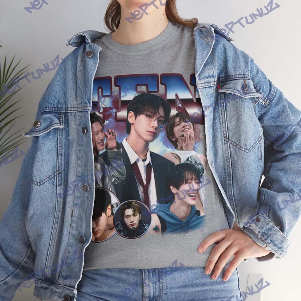 TEN Kpop T-Shirt: Chittaphon Leechaiyapornkul WayV - Vintage Graphic Music Tee