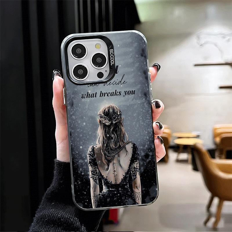 Acotar A Court of Mist and Fury Мягкий чехол для телефона для iPhone 15 16 17 Pro Max 17Air 16E 14 Plus 13 12 Mini Ударопрочный чехол Задняя часть S