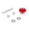 1.25" Universal Style Push Button Billet Hood Pins Lock Clip Kit For BMW ect Car Quick Pins TT102253