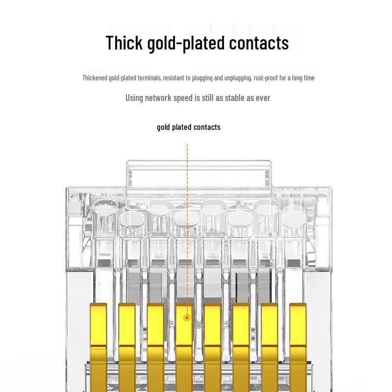 UGREEN Cat6 RJ45 Ethernet Cable Connectors
