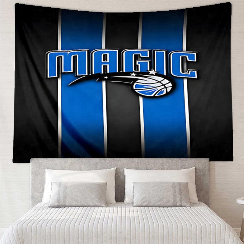 basketball Orlando Logo Quick-Dry Tapestry Hanging for Bedroom,Livingroom, Playroom,Decor Art Room Wall Tapestry Holiday and Birthday Gifts