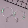 Fishing Tackle Line Swivels Night Luminous Beads Pins Tubes Connector Fishing Swivels 1 Or 2 Hook For Fishing Line And Weight