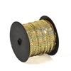 Fashion High Quality Flat Sequin 6mm 5 Yards Trim Lace Sew On Craft Multicolor Trim Strip Costume Sewing