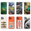 Чехол для телефона с изображением форели для iPhone 17,16,15,14,13,12,11, Plus,Pro,Max,XR,XS,Plus,E,Mini Прозрачный Мягкий Чехол