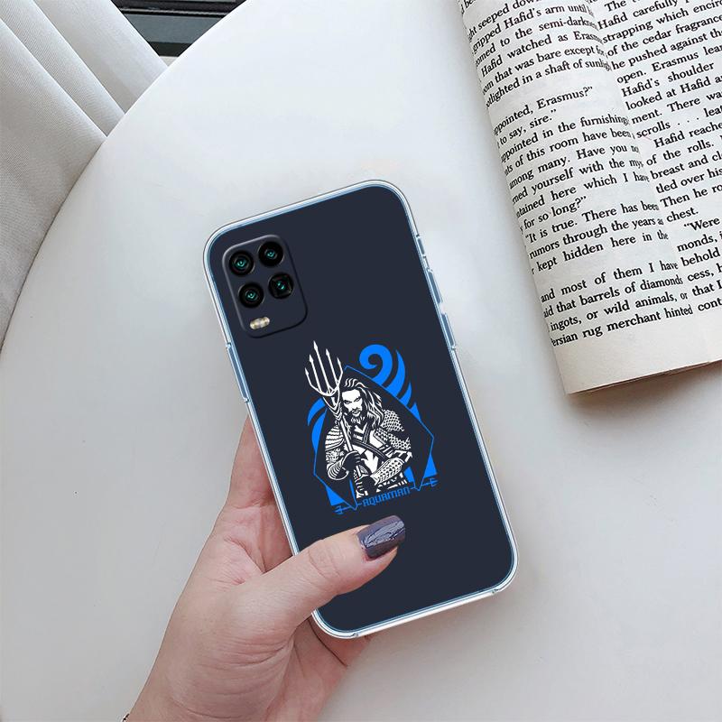 Aquaman Transparent Phone Case for Motorola Moto G7 G8 G9 G84 G85 G73 G24 G15 Z2 Play Power Plus