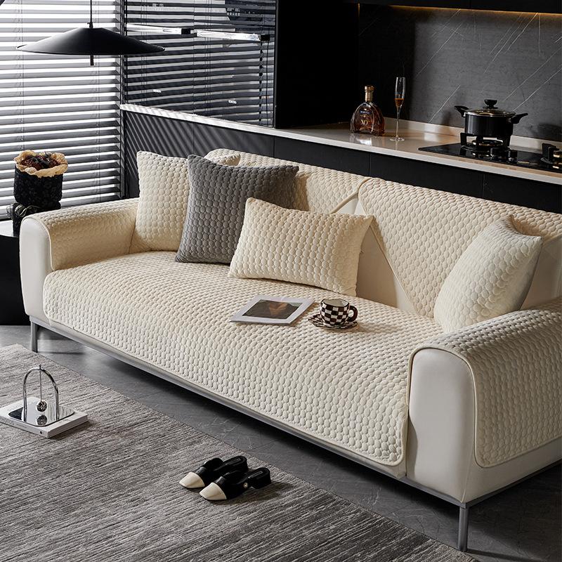 Однотонная плюшевая подушка для дивана для гостиной, диванный коврик глубокого цвета, светлая роскошная подушка для дивана с узором из верблюжьего бархата