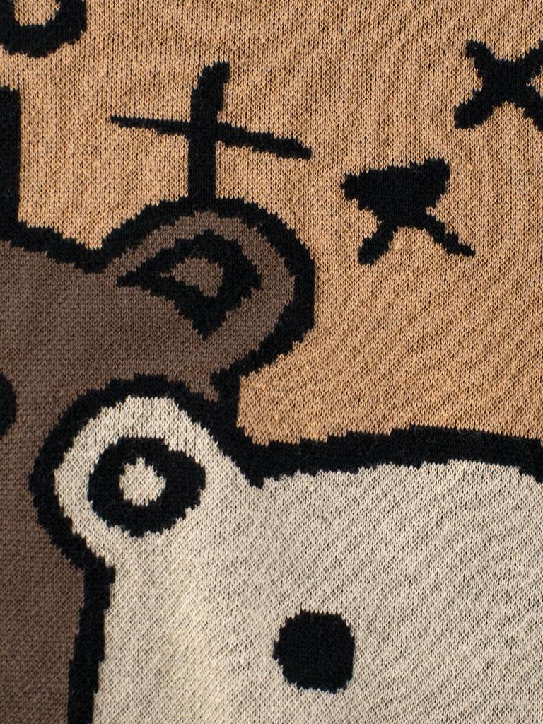 Детский свитер с медведем 27kids - для малышей и мальчиков, цельный