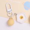 DIY Smiling Face Keychain Resin Heart Flower Cloud Charm Handmade Craft Project Candy Bag Pendant Accessories