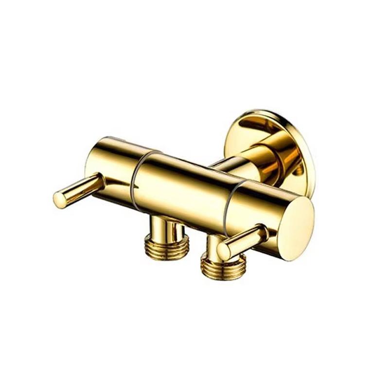 Хромированный Душевой Спрей-Биде для Ванной Комнаты Туалетный Ручной Спрей Золотая Латунь Набор Биде для Унитаза Душевой Спрей-Биде Самоочищающийся Душ Черный